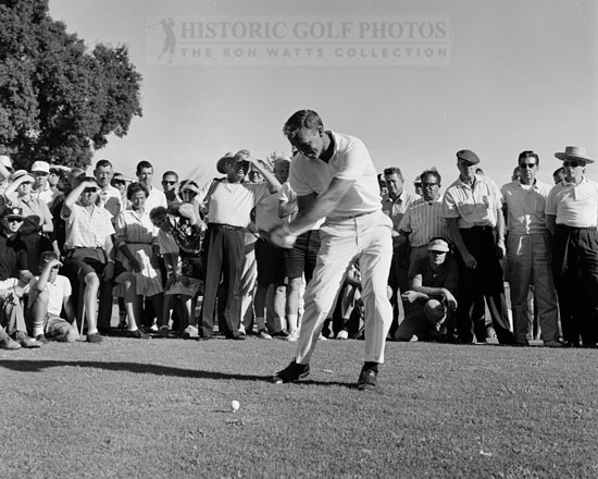 Arnold Palmer swing 1962 - Historic Golf Photos